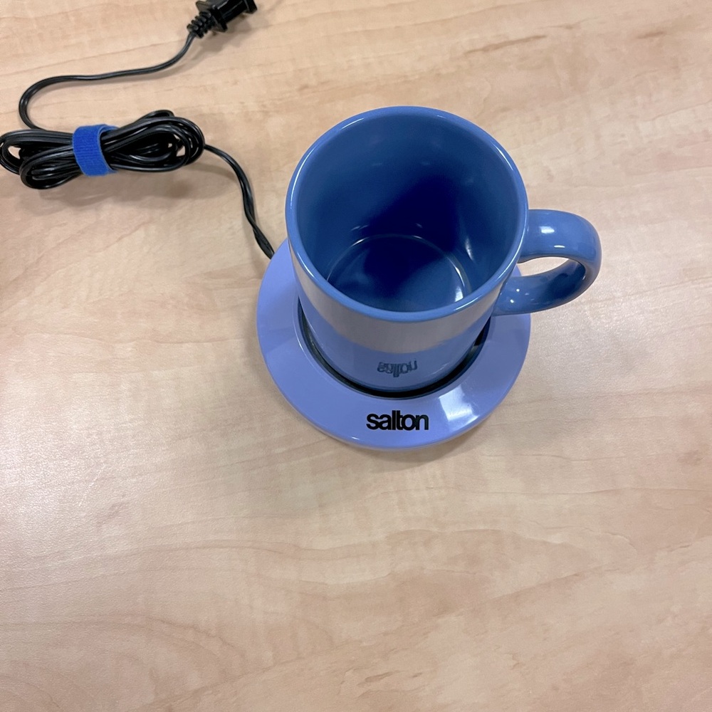 Salton mug warmer with mug